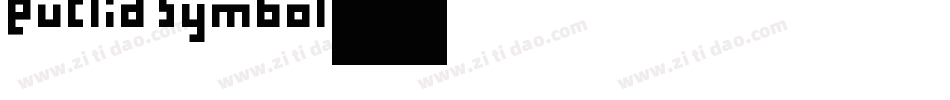 Euclid Symbol字体转换